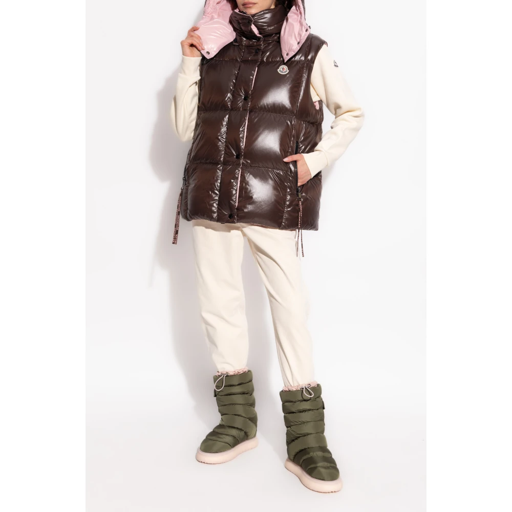 Moncler Donsvest 'Luzule' Brown Dames