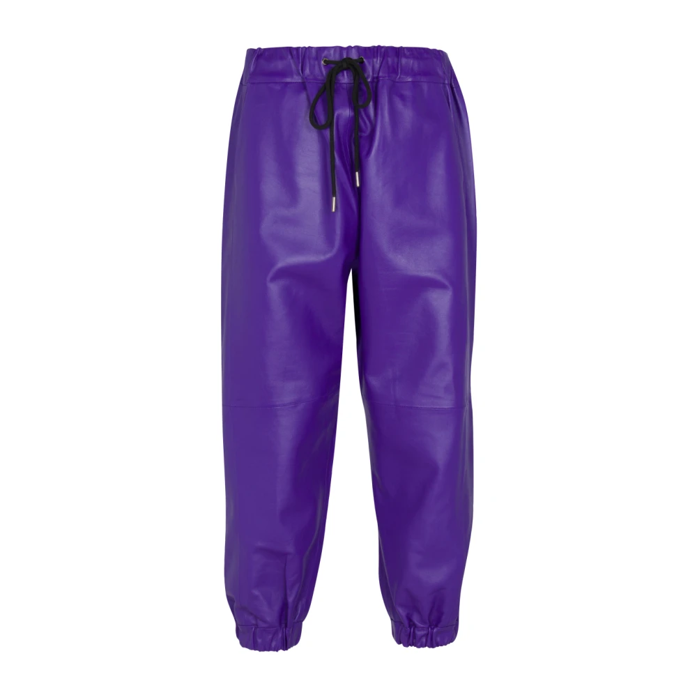 Von Dutch Trousers Purple Heren