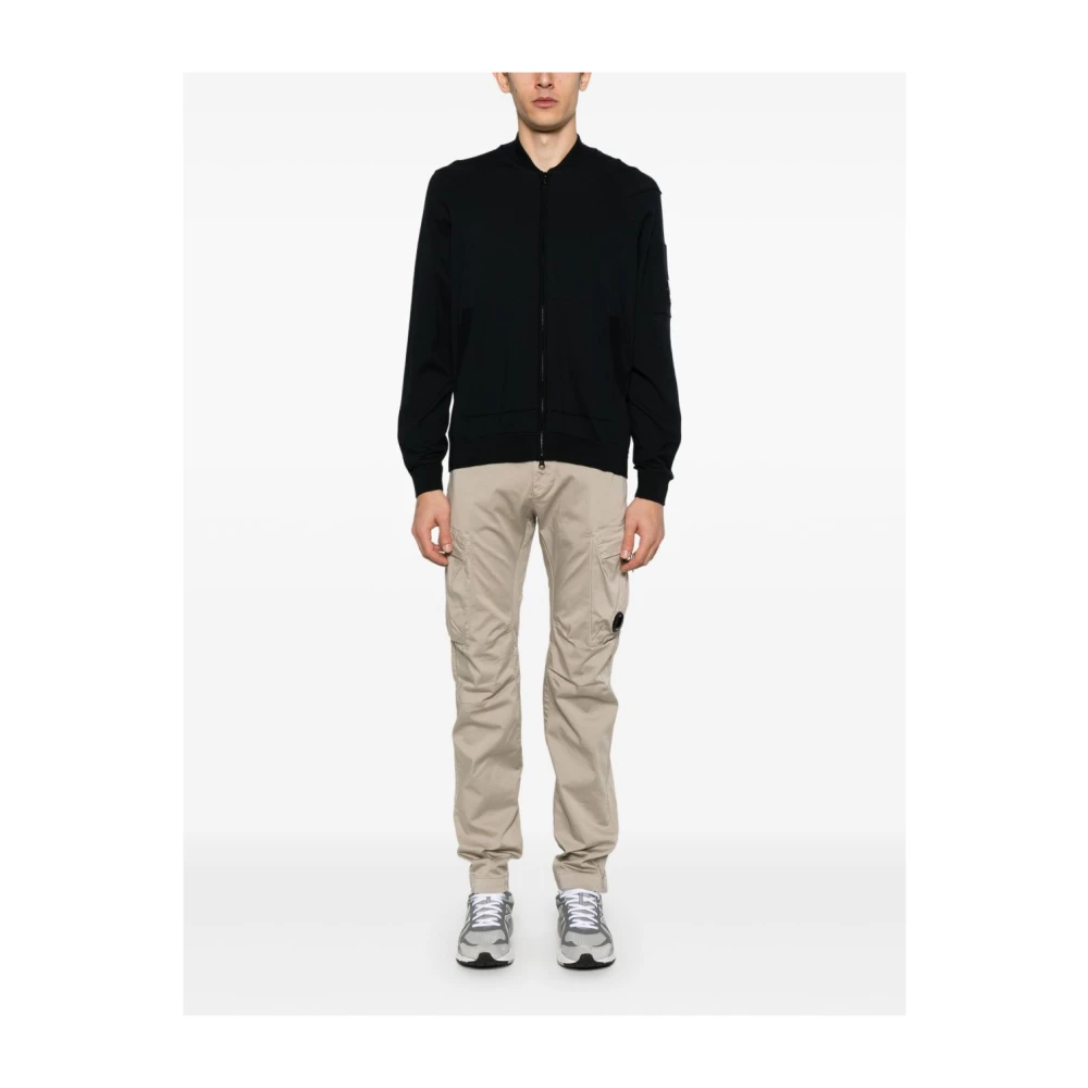 C.P. Company Cargo broek in grijs katoenmix Gray Heren