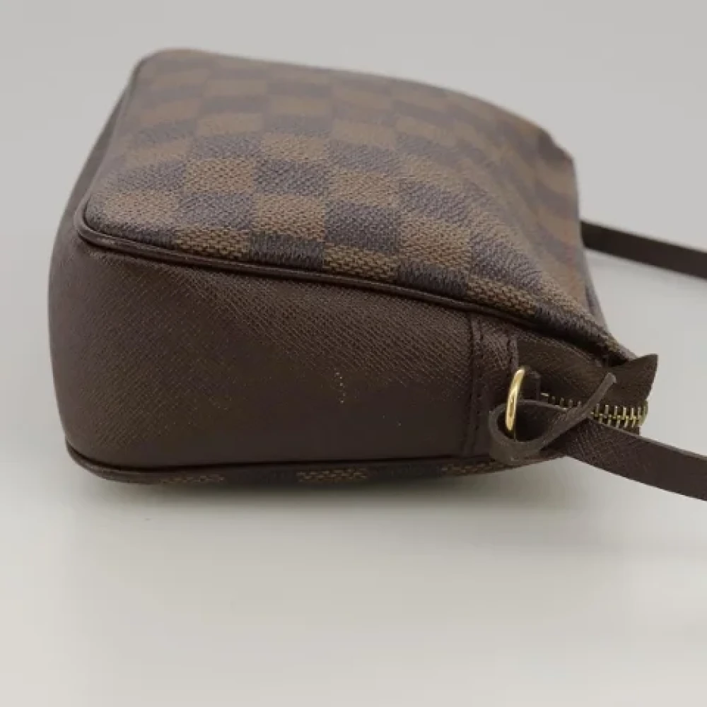 Louis Vuitton Vintage Pre-owned Canvas clutches Brown Dames