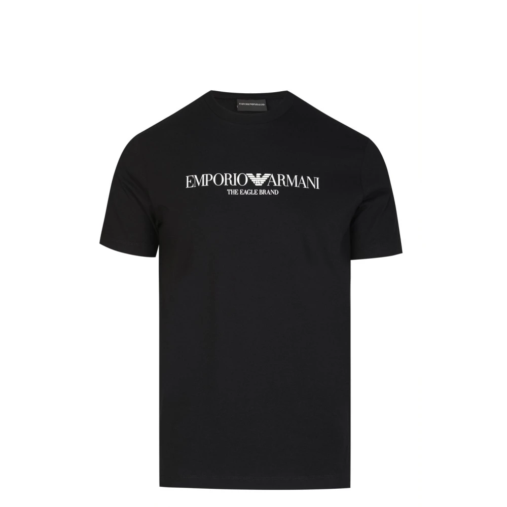 Emporio Armani Clic Logo T-shirt Black, Herr