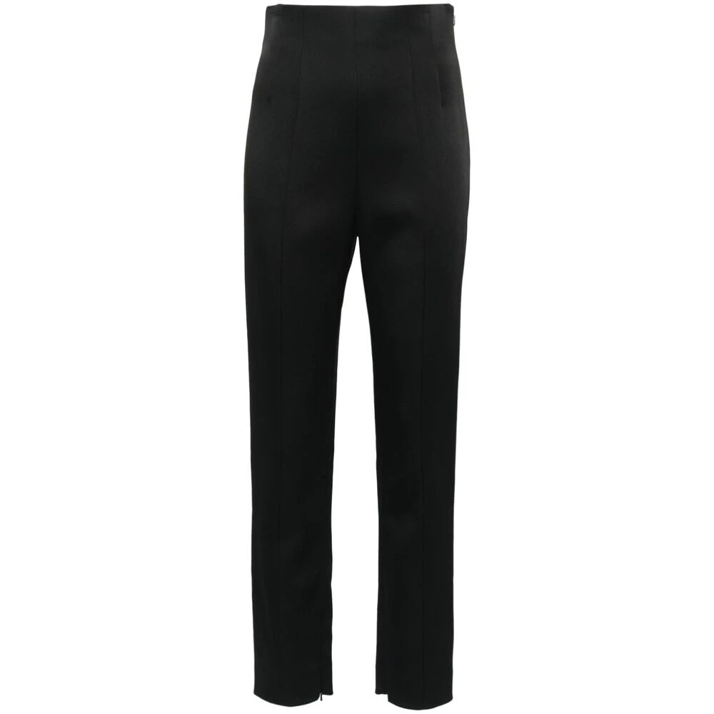 Khaite Slim-fit Trousers Black Dames