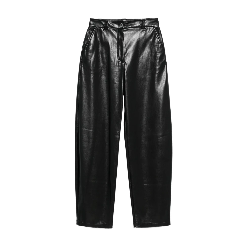 Pinko Women's Black Straight Trousers - Straight Trousers - M - Trousers