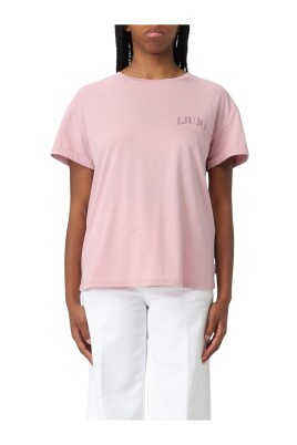 rosa-rund-hals-t-shirt