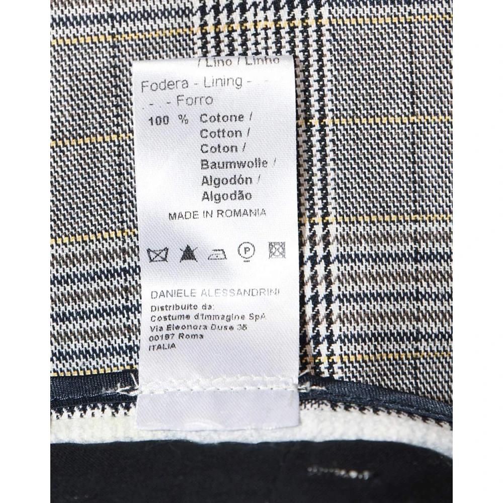 Daniele Alessandrini Elegant Suit Jacket Evora Multicolor Heren