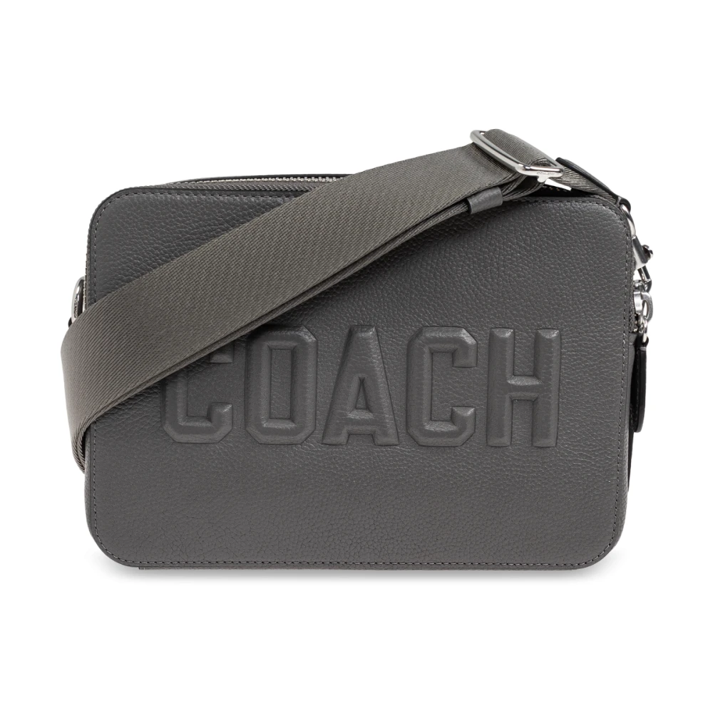 Coach Schoudertas Charter 24 Gray Heren