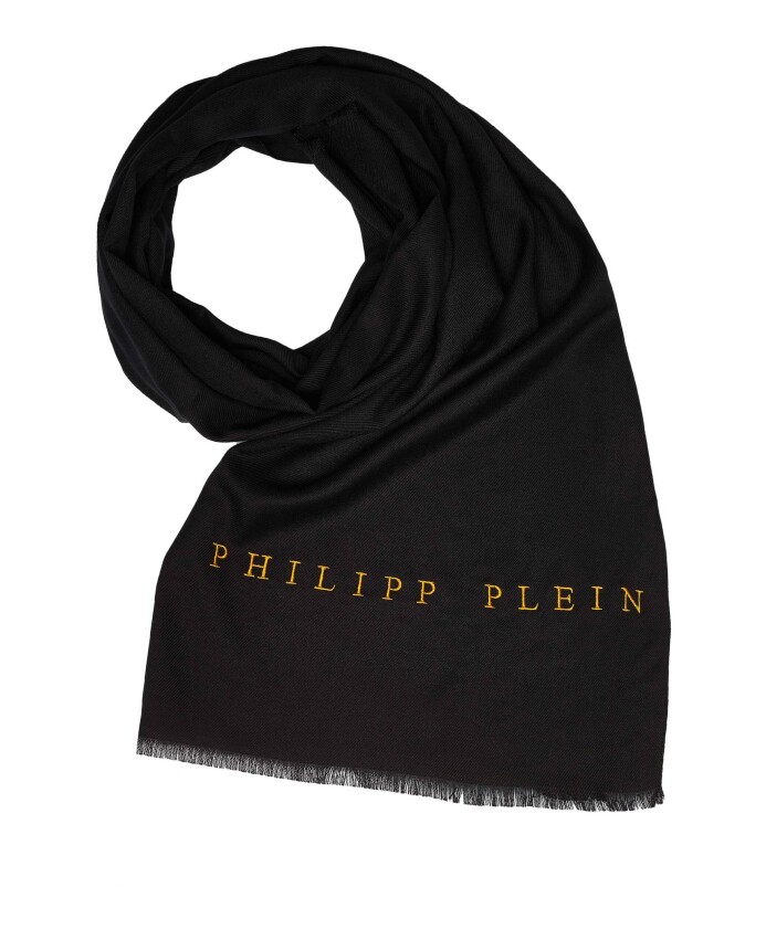 scarf-neckcloth-shawl-with-embroidered-logo