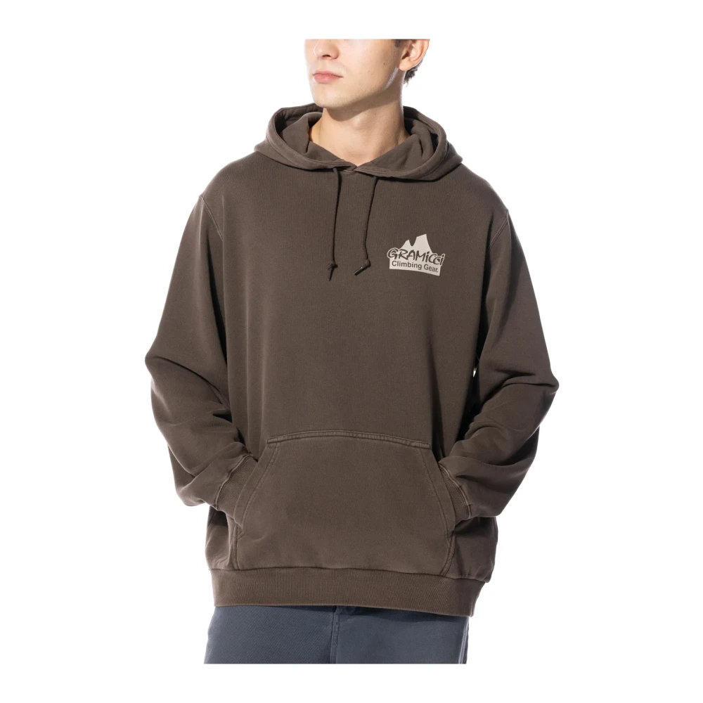 Gramicci Hoodies Brown Heren
