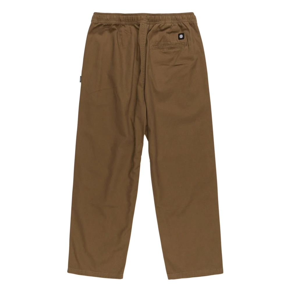 Element Chillin Twill Lange broek Brown Heren