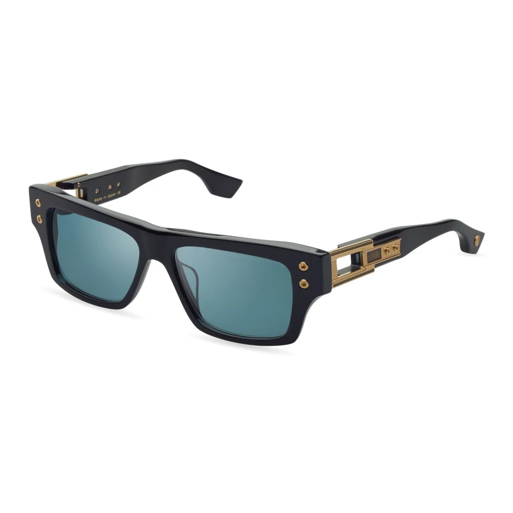 Dita Unisex Nero Giallo Oro/Turchese Occhiali Da Sole