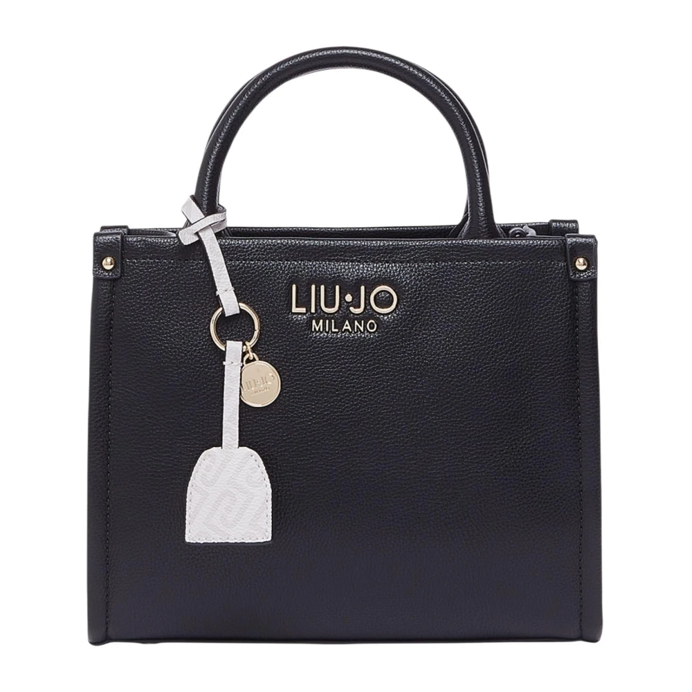 Liu Jo Vrouw Zwart Tassen Dames, One Size, Leer, Ridhi Ecs S Tote