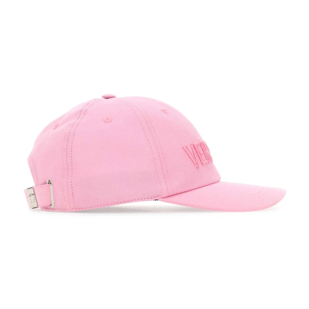 Versace Roze Katoenen Baseballpet Pink Dames