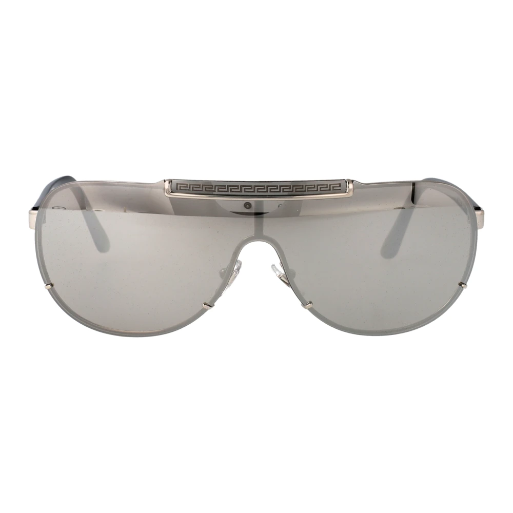 Versace Bold Pilot Style Sunglasses - Unisex - Sunglasses - Gray - 40 Mm - Accessories - Image 5