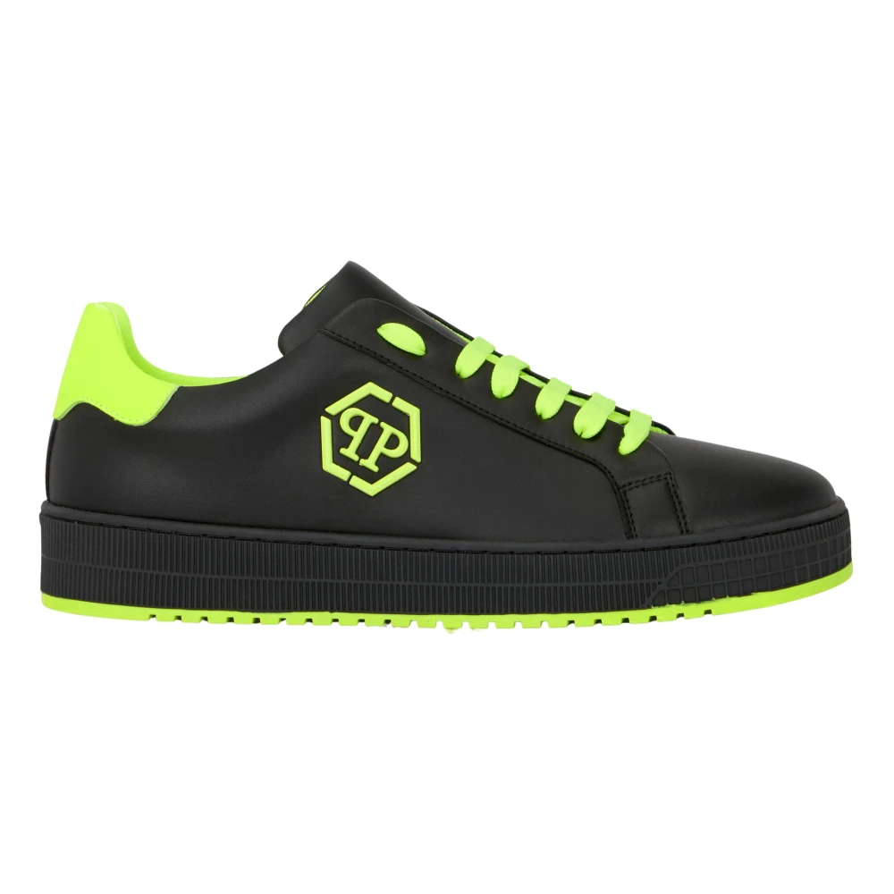 Philipp Plein Neon Rock Low-Top unisex Schoenen Zwart
