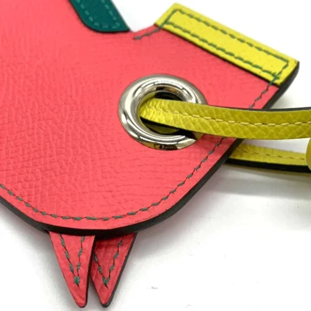 Hermès Vintage Pre-owned Leather key-holders Pink Dames