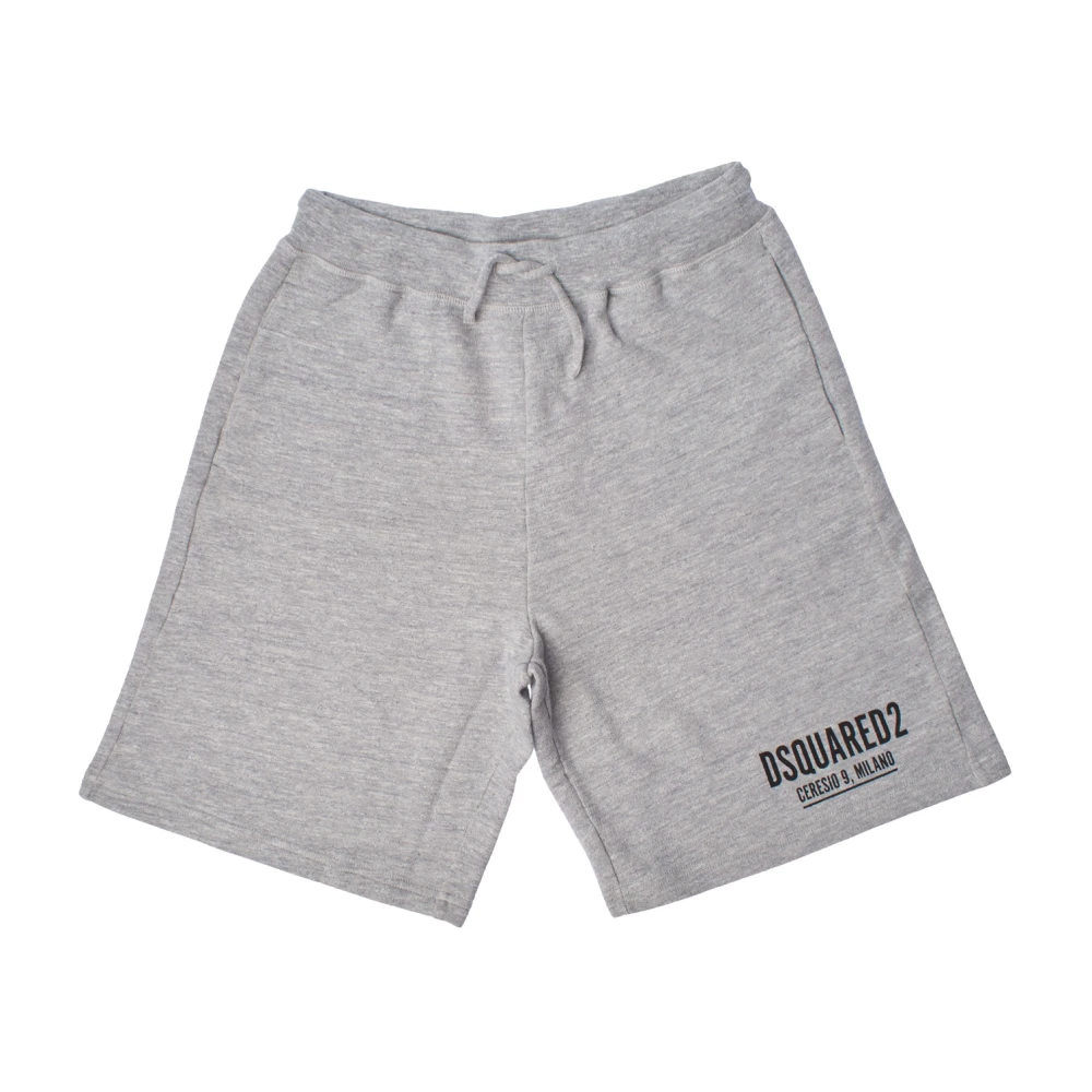 Dsquared2 Boys Gray Oversize Shorts - Shorts - 14 Y - Kids