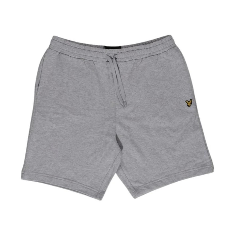 Lyle & Scott Grijze Katoenen Bermuda Shorts Gray Heren