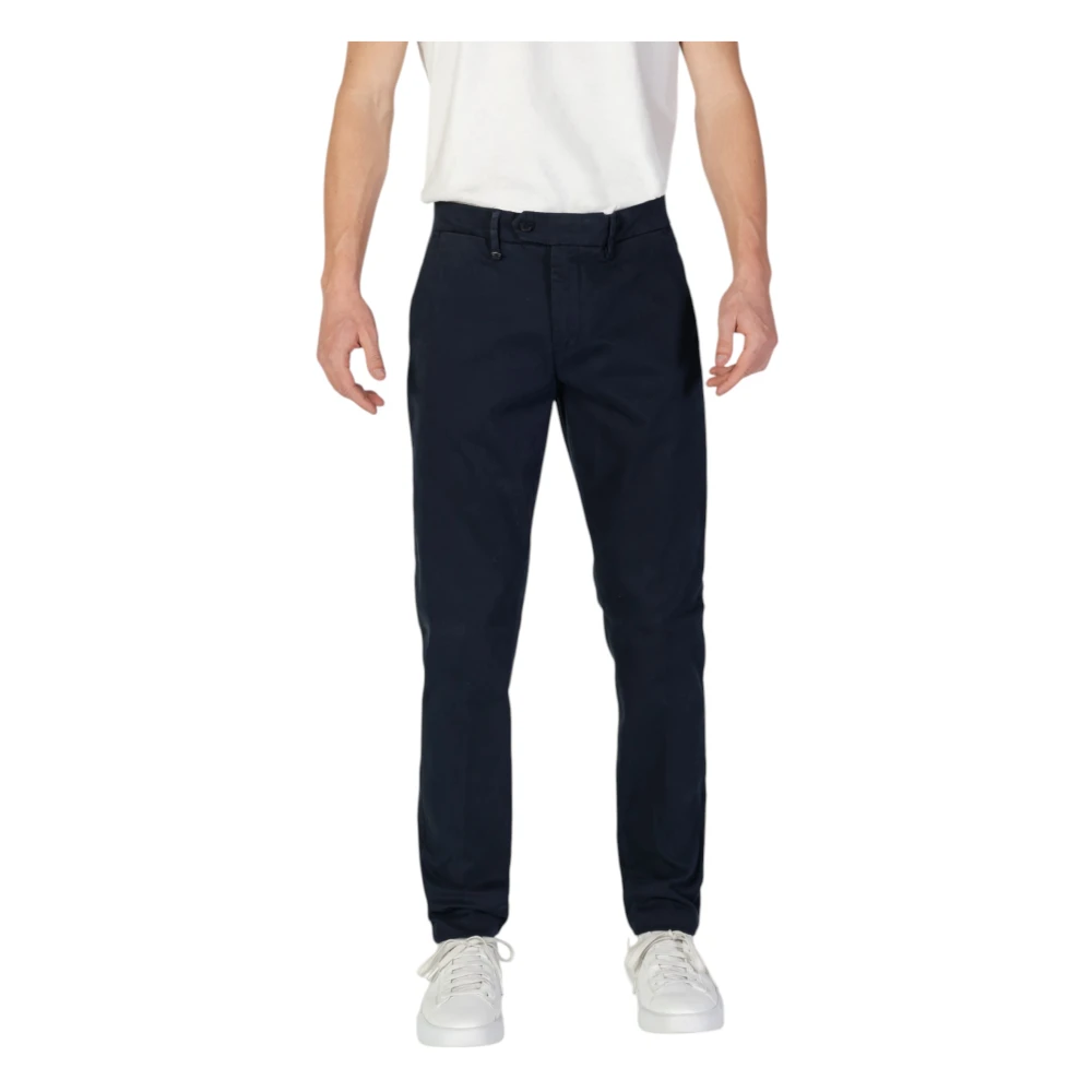 Antony Morato Blauwe ritsbroek voor mannen Blue Heren