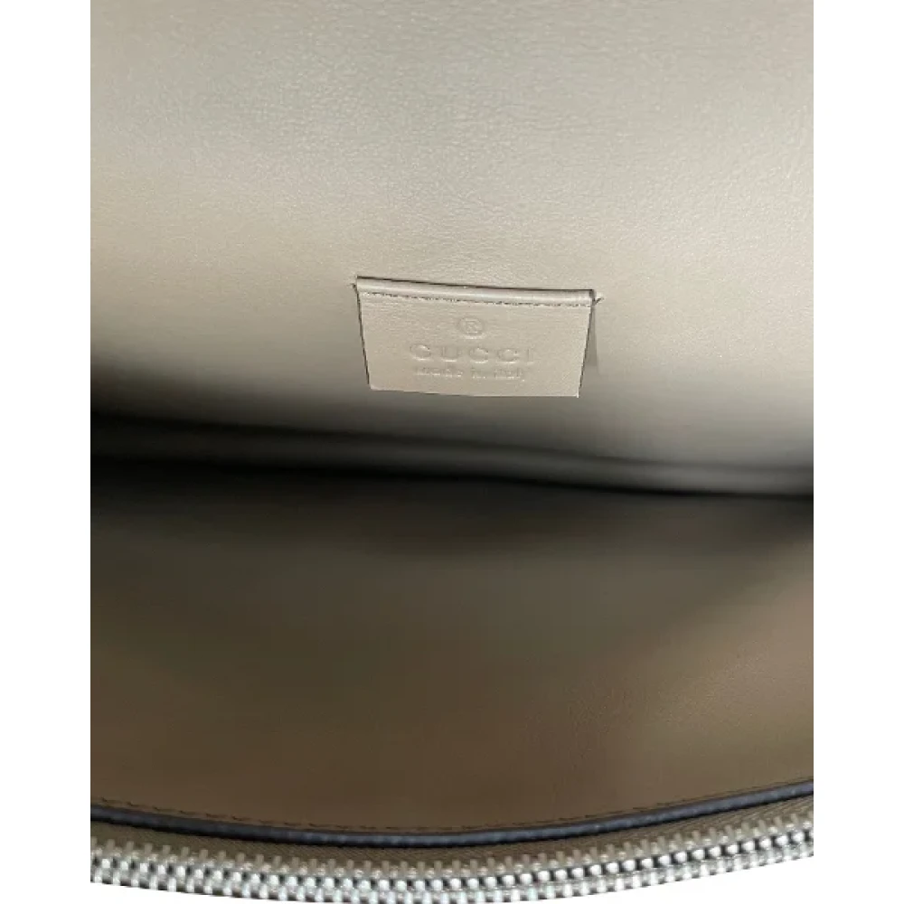 Gucci Vintage Pre-owned Suede gucci-bags Beige Dames