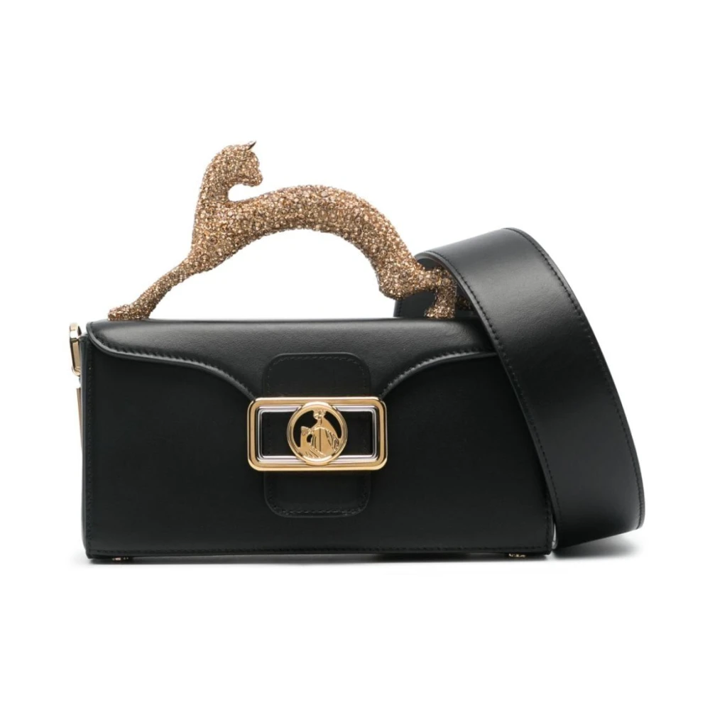 Lanvin - Bags > Handbags - Black - Lanvin - Modalova