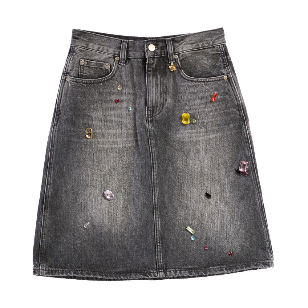 Grey Denim Skirts • Shop Denim Skirts in Grey online at Miinto