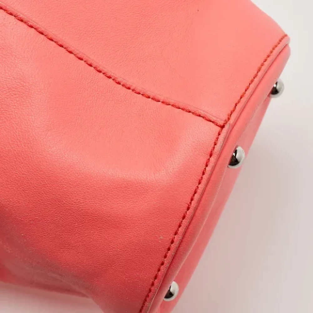 Alexander Wang Pre-owned Leather shoulder-bags Orange Dames