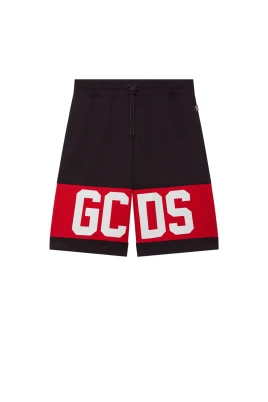Sportiga Bomullsshorts med Logoband