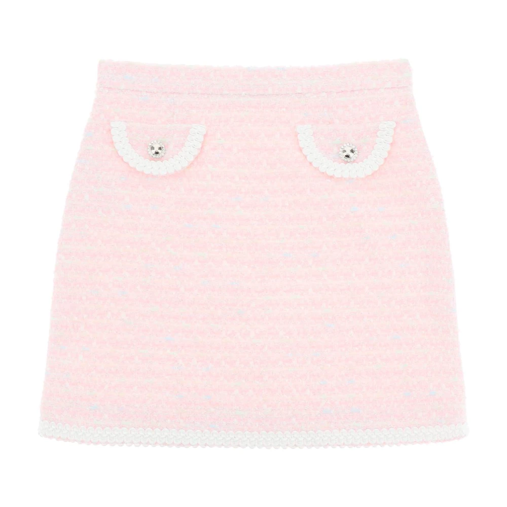 Alessandra Rich Short Skirts Pink Dames