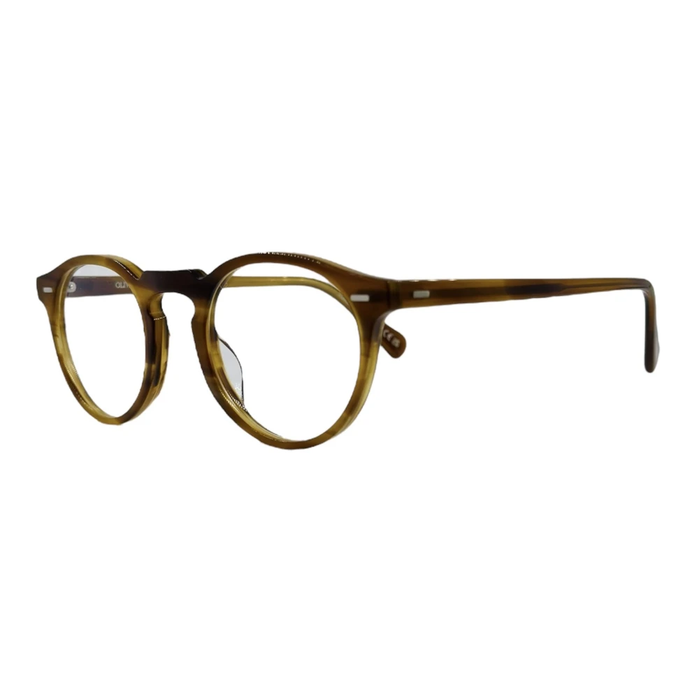 Oliver Peoples Gregory Peck Marrón Miel Zonnebril Brown Unisex
