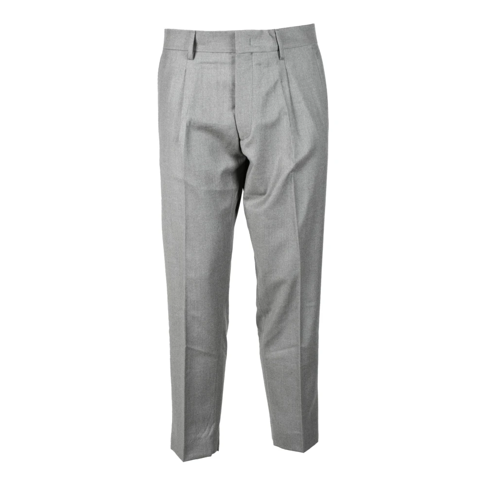 Low Brand Wollen Broek Gray Heren