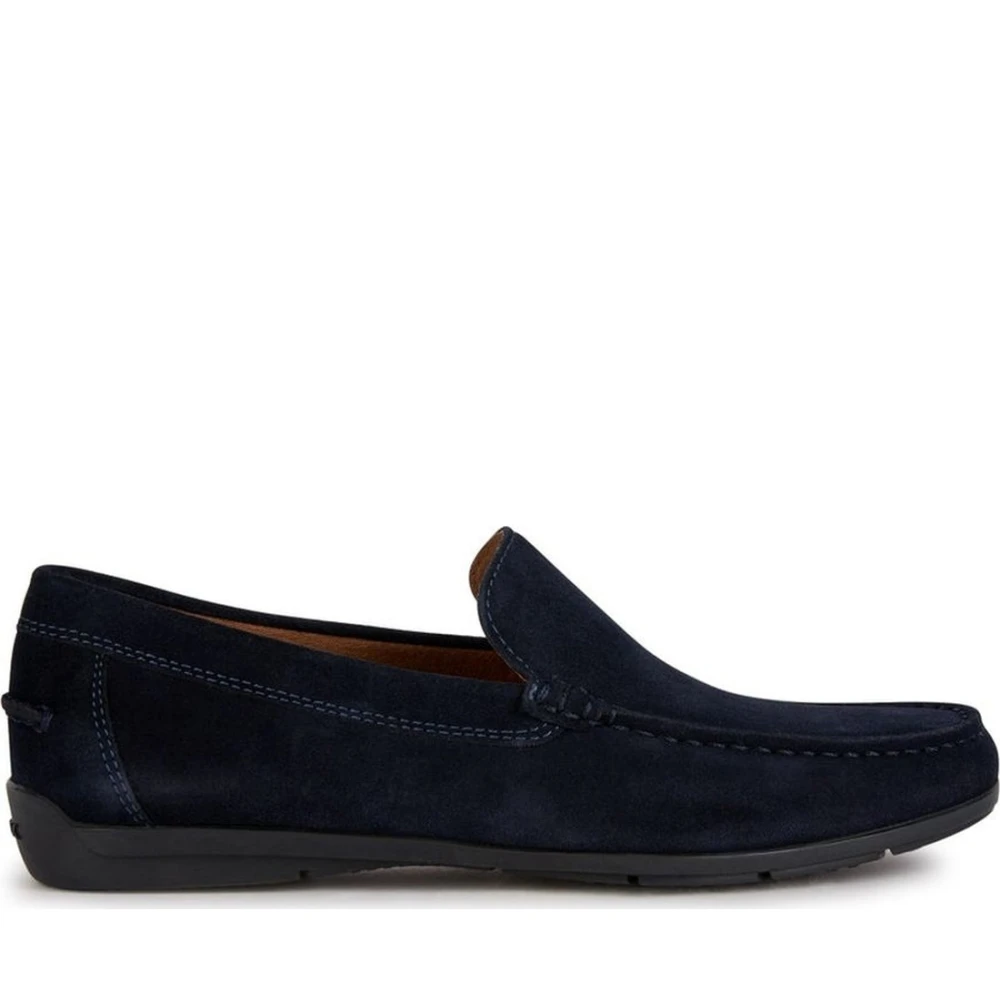 Geox Men's Blue Moccasin Loafers For - Loafers - 10 Uk - Shoes