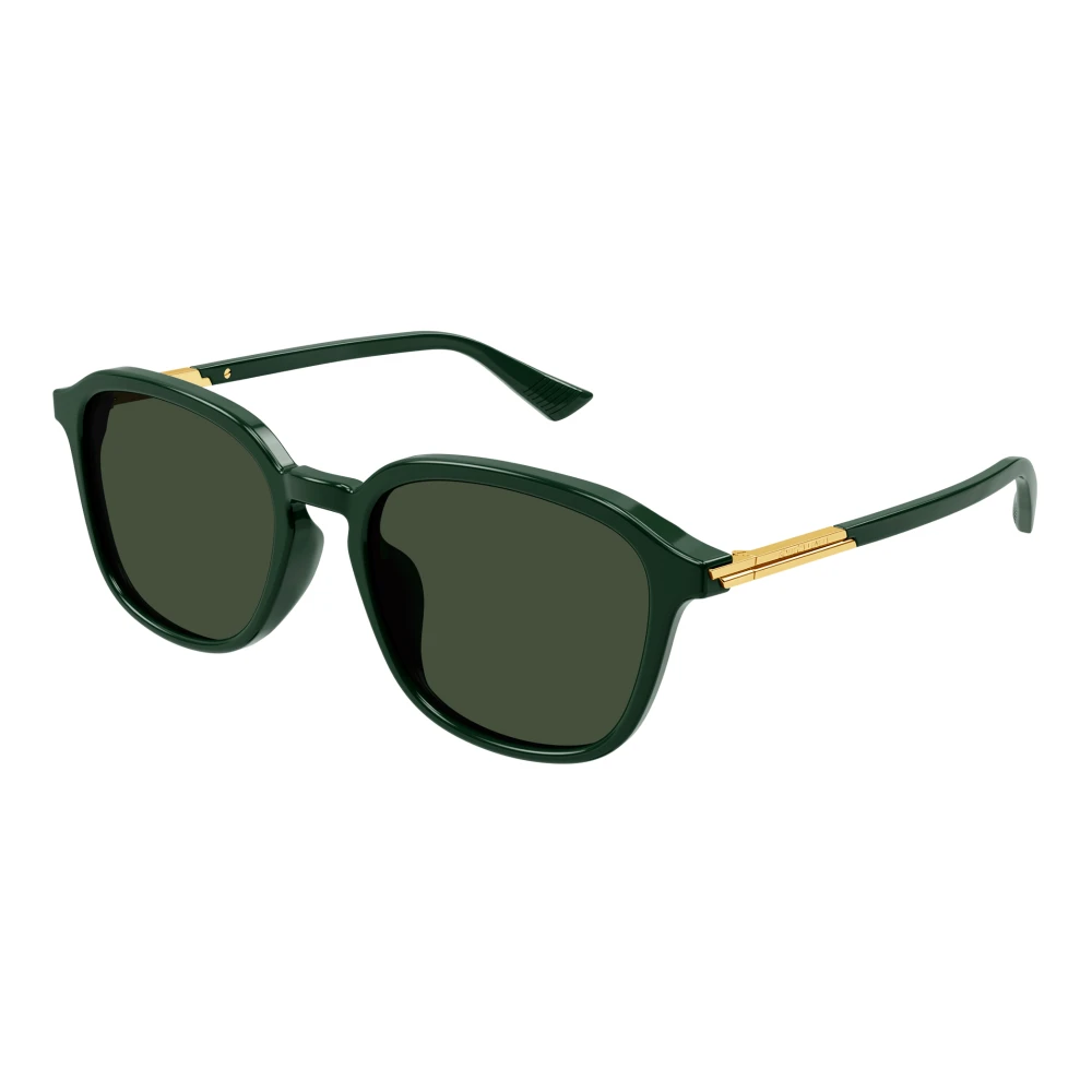Bottega Veneta Men's Green Sunglasses, 55 Mm, Sunglasses