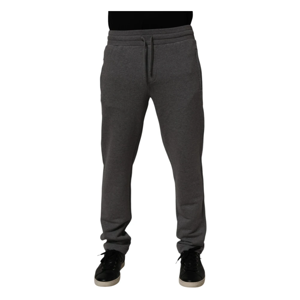 Dolce & Gabbana Homme Gris Pantalons, Taille: Xs Pantalon De Jogging