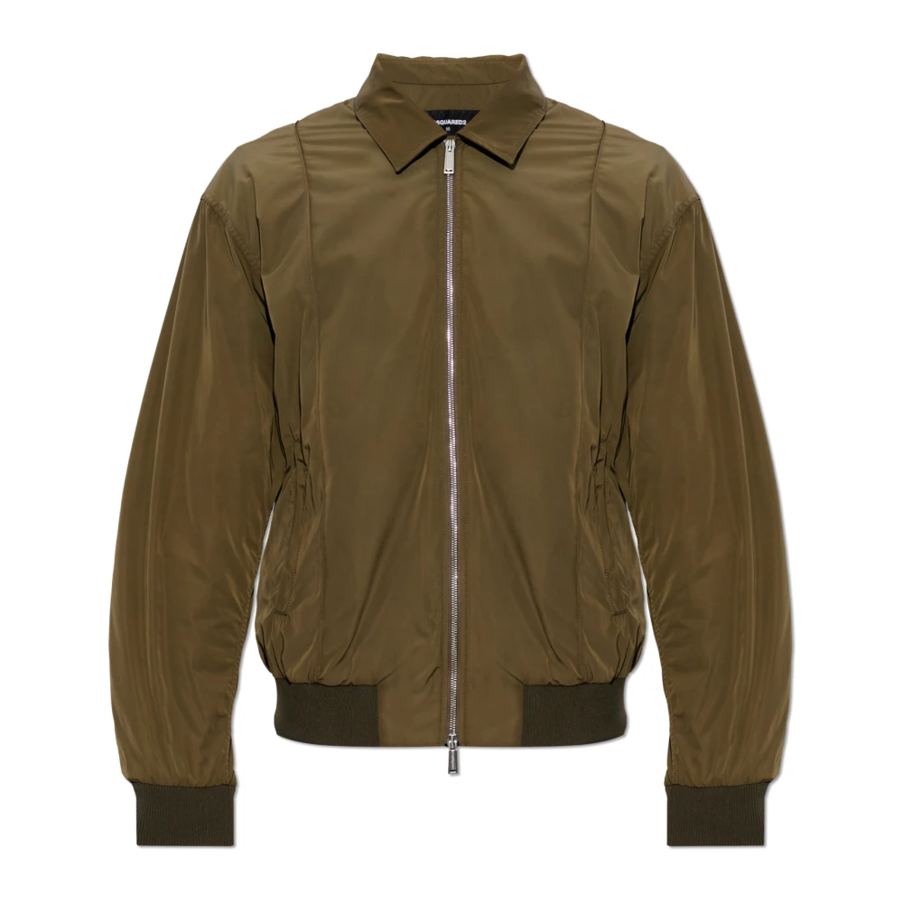 Dsquared2 Mannelijk Groente Jassen Heren, Groen, L, Bomberjack
