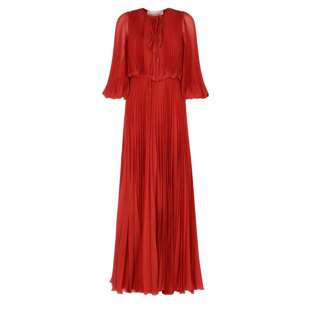 Valentino Garavani Women's Red Elegant Dress For
