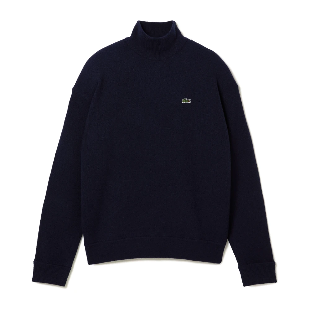 Lacoste Klassieke Gebreide Vest Blue Dames