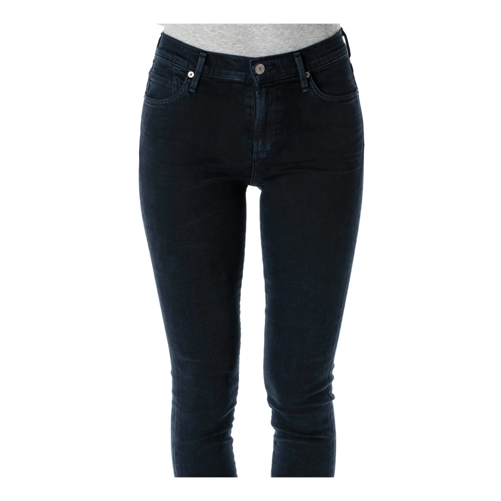 Citizens of Humanity Rocket Enkel Skinny Midwaist Jeans Blue Dames