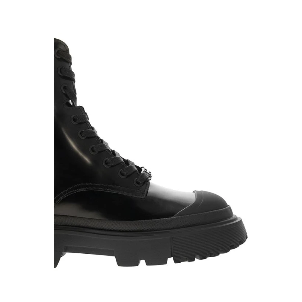 Hogan H619 Gevechtslaarzen Black Dames