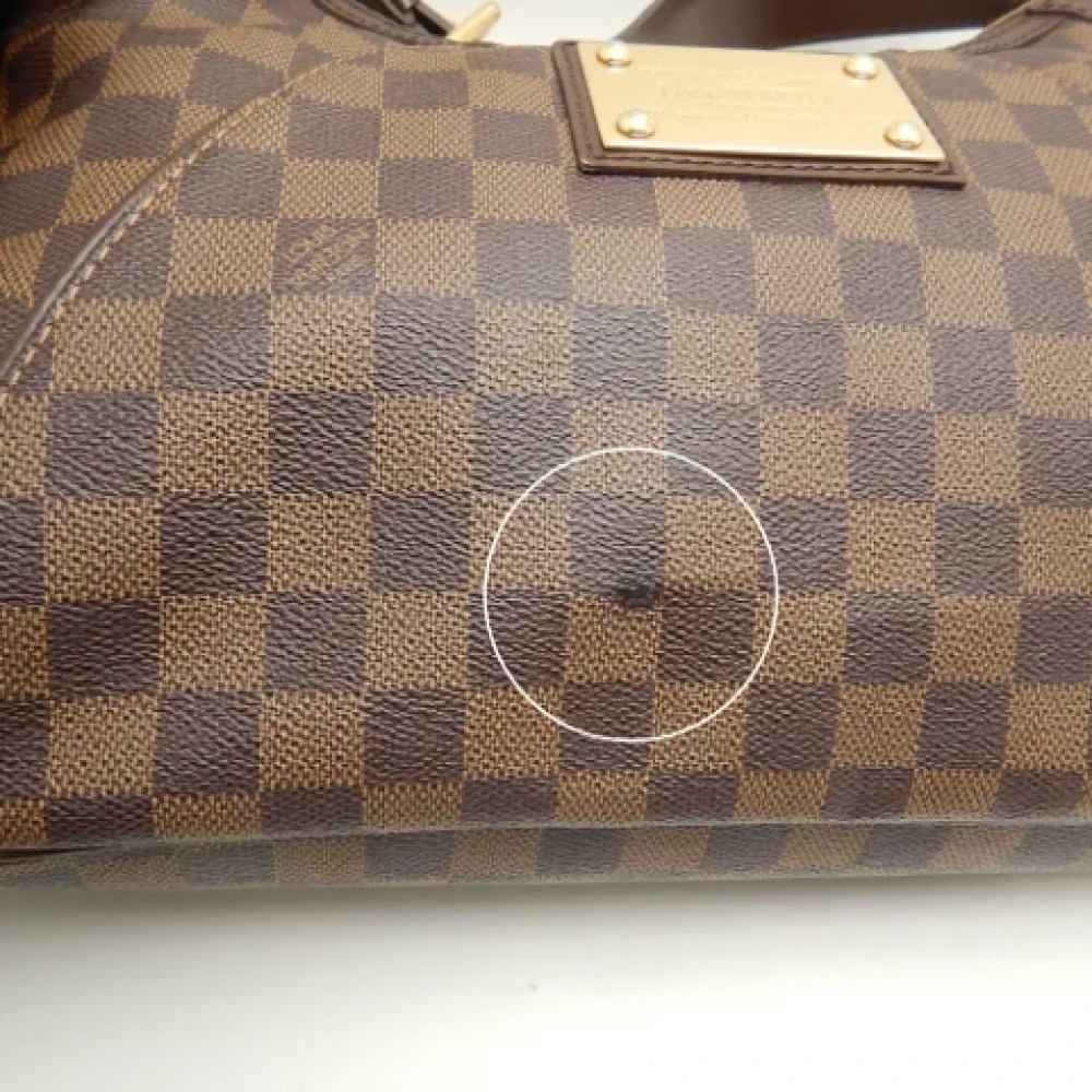 Louis Vuitton Vintage Pre-owned Plastic handbags Brown Dames