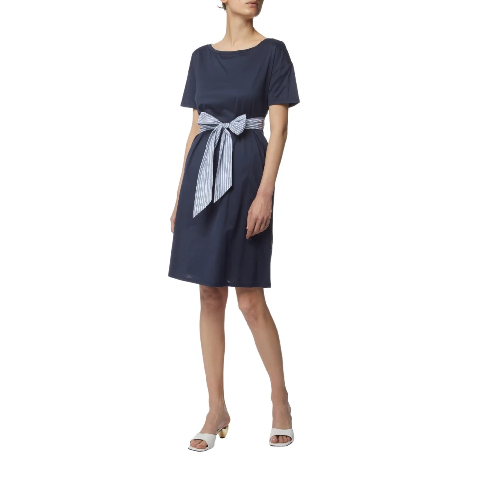 Max Mara Borneo Jurk Blue Dames