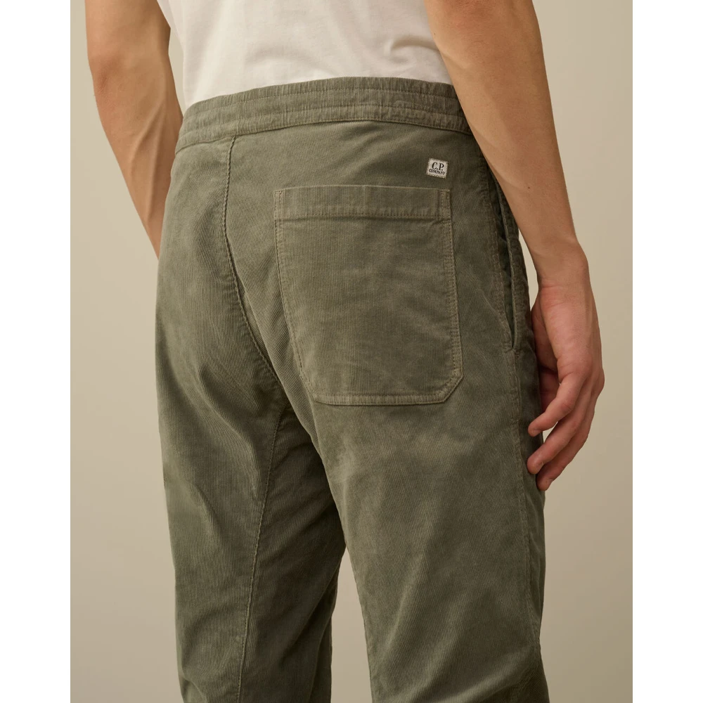 C.P. Company Cargo Elastische Taille Broek Green Heren