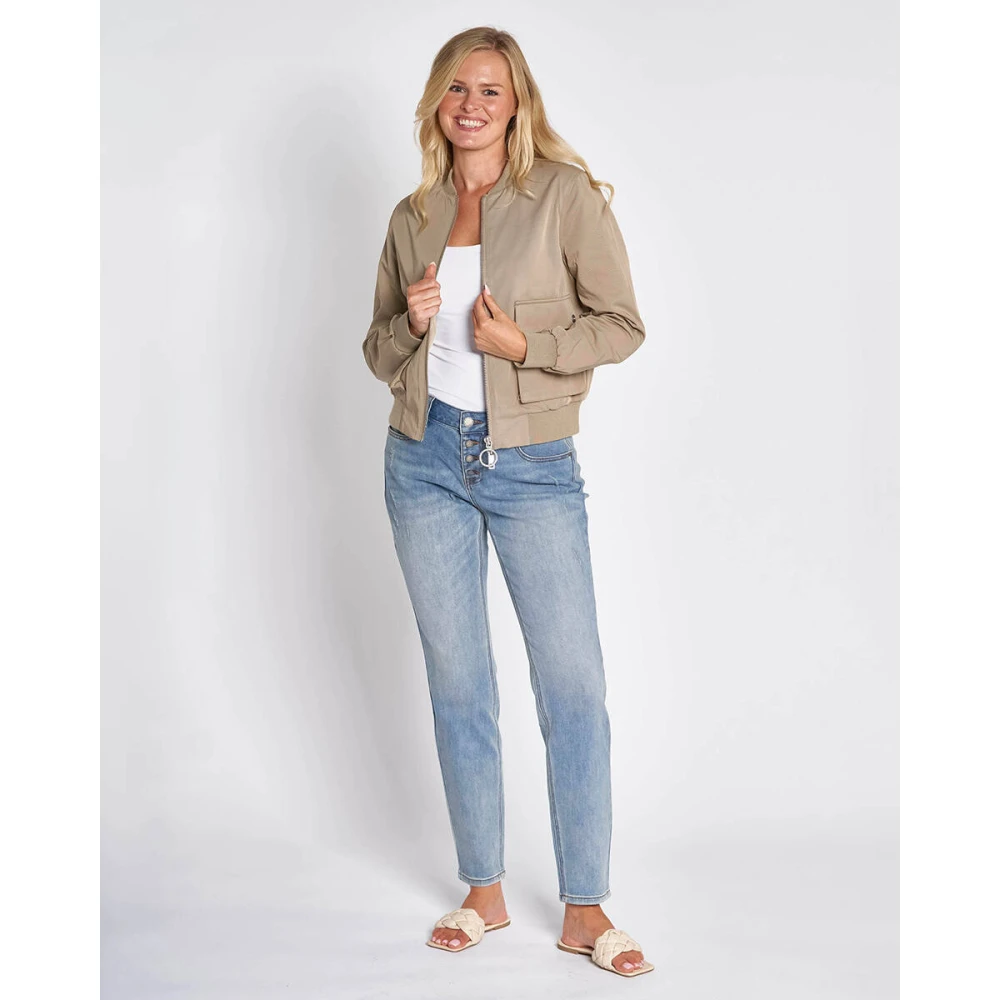 Zhrill Stijlvolle Vest Julie Soli Green Dames