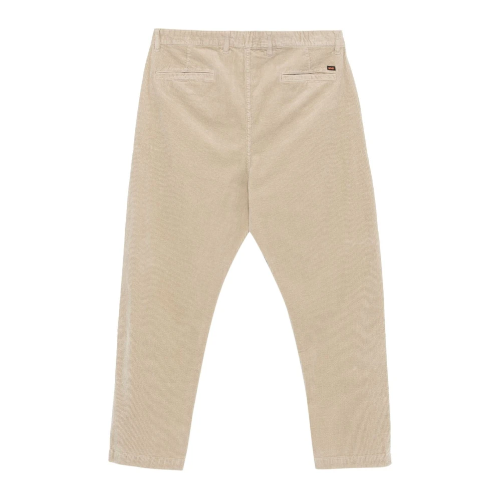 Hugo Boss Heren Chino Broek Beige Heren