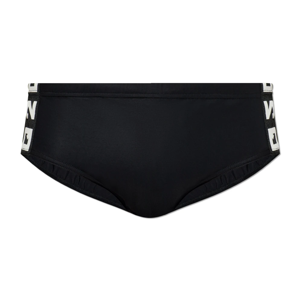 Dsquared2 Zwembroek met logo Black Heren