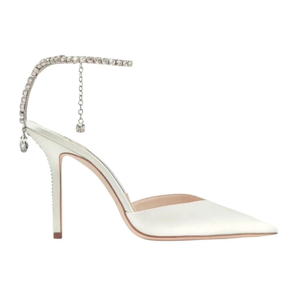 Jimmy Choo Women's White Saeda 100