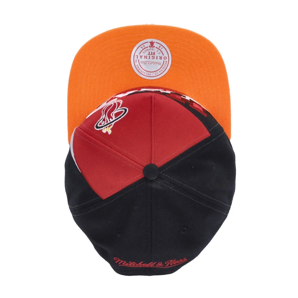 Mitchell & Ness Miami Heat NBA Snapback Pet Multicolor Heren