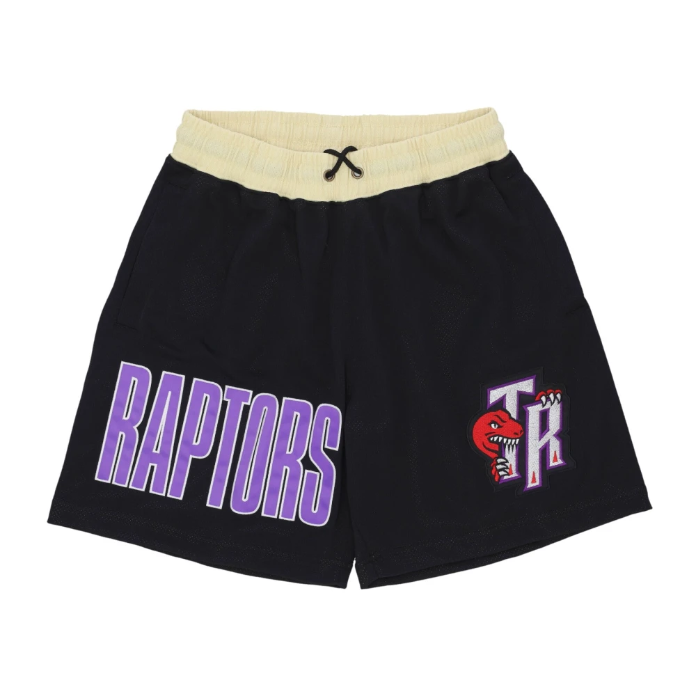 Mitchell & Ness Toronto Raptors Basketbalshorts Vintage Stijl Black Heren