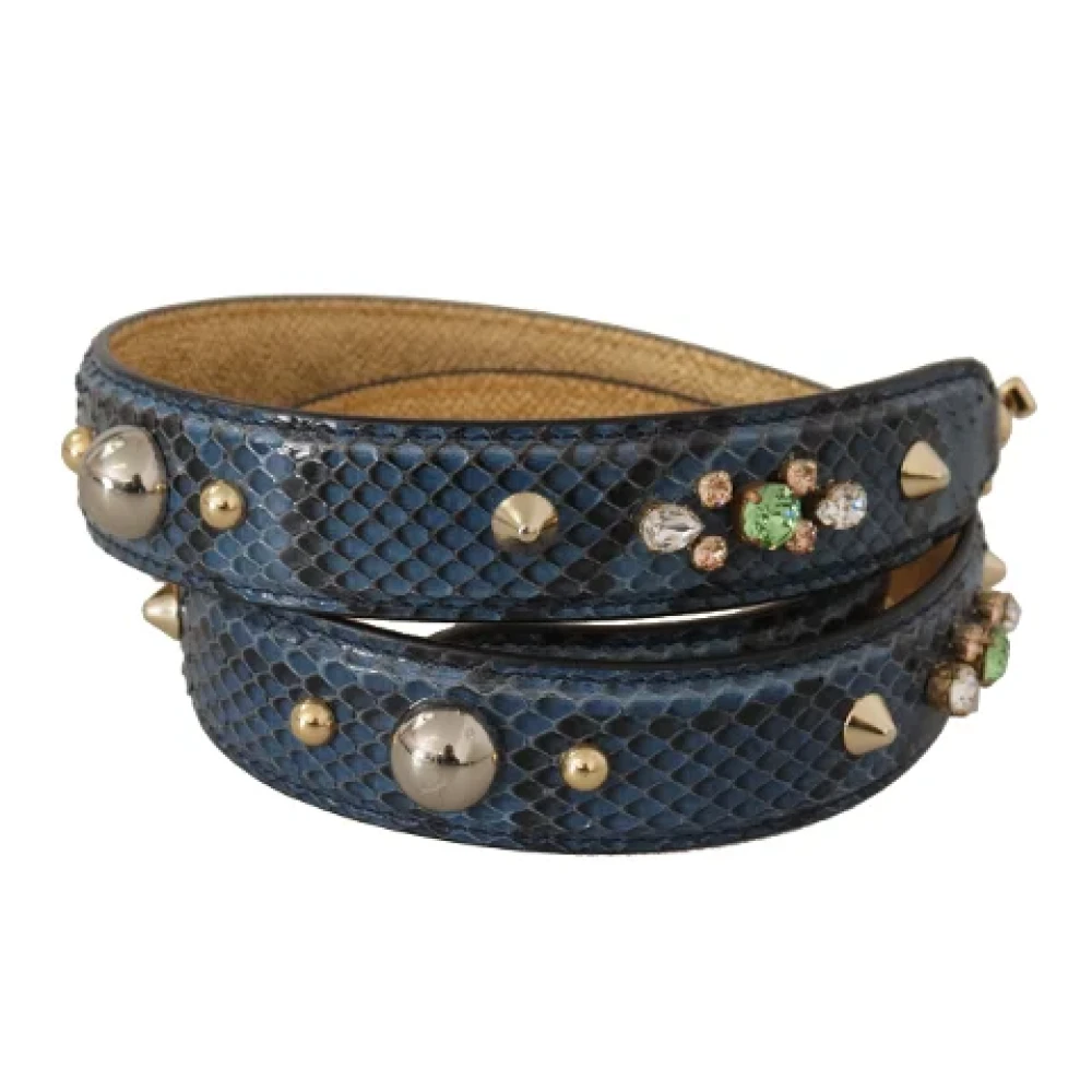 Dolce & Gabbana Pre-owned Leather home-office Multicolor Dames