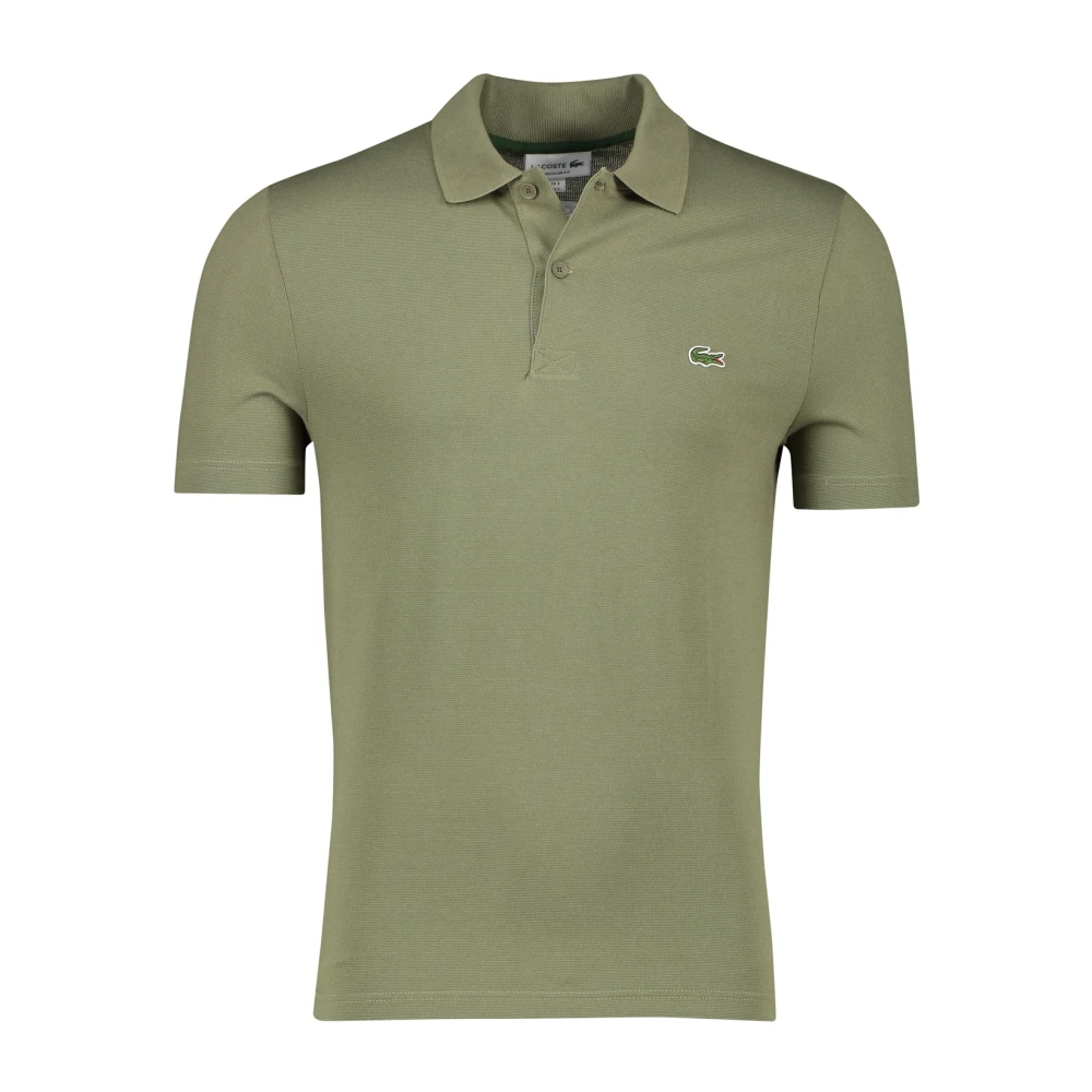 Lacoste Groene polo korte mouw regular fit Green Heren