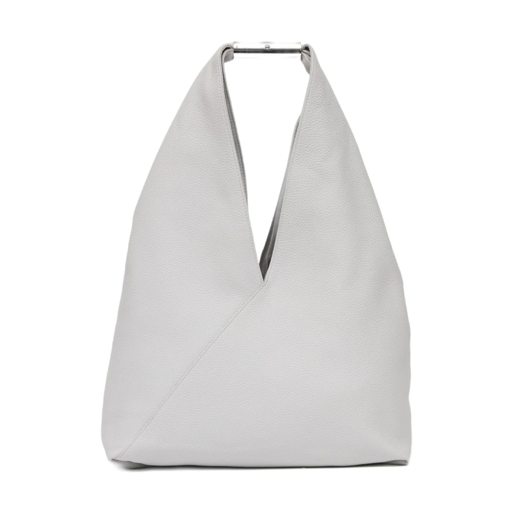 Mm6 Maison Margiela Women's Gray Shopping Bags, One Size, Japanese Shoulder Bag